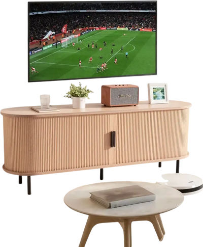 Vevor TV Stand Boho Entertainment Center for 55
