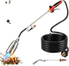 VEVOR Propane Torch Weed Burner 37" 270,000 BTU Output with 12.5 ft Hose, for Garden Road Ice Snow Melting, Adjustable Flame, Heavy Duty Blow Torch with Turbo Trigger & Self Igniter, Flamethrower