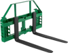 VEVOR Pallet Fork Frame Attachment with 48-inch Skid Steer Forks for JD Tractors