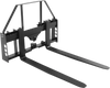 VEVOR Pallet Fork Frame Attachment with 42-inch Skid Steer Pallet Forks 4000 lbs