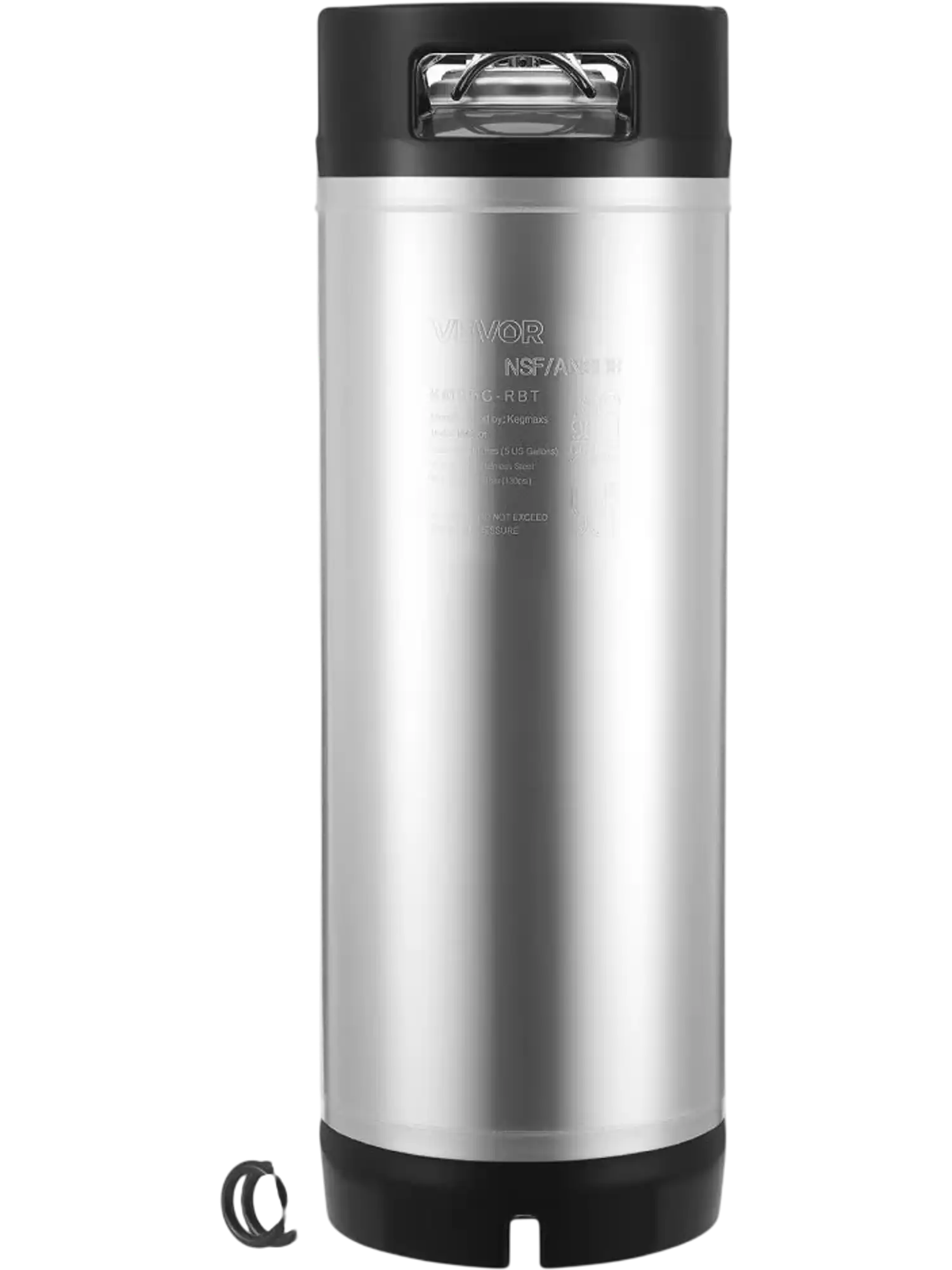 Vevor Ball Lock Keg 5 Gallon Corny Keg New