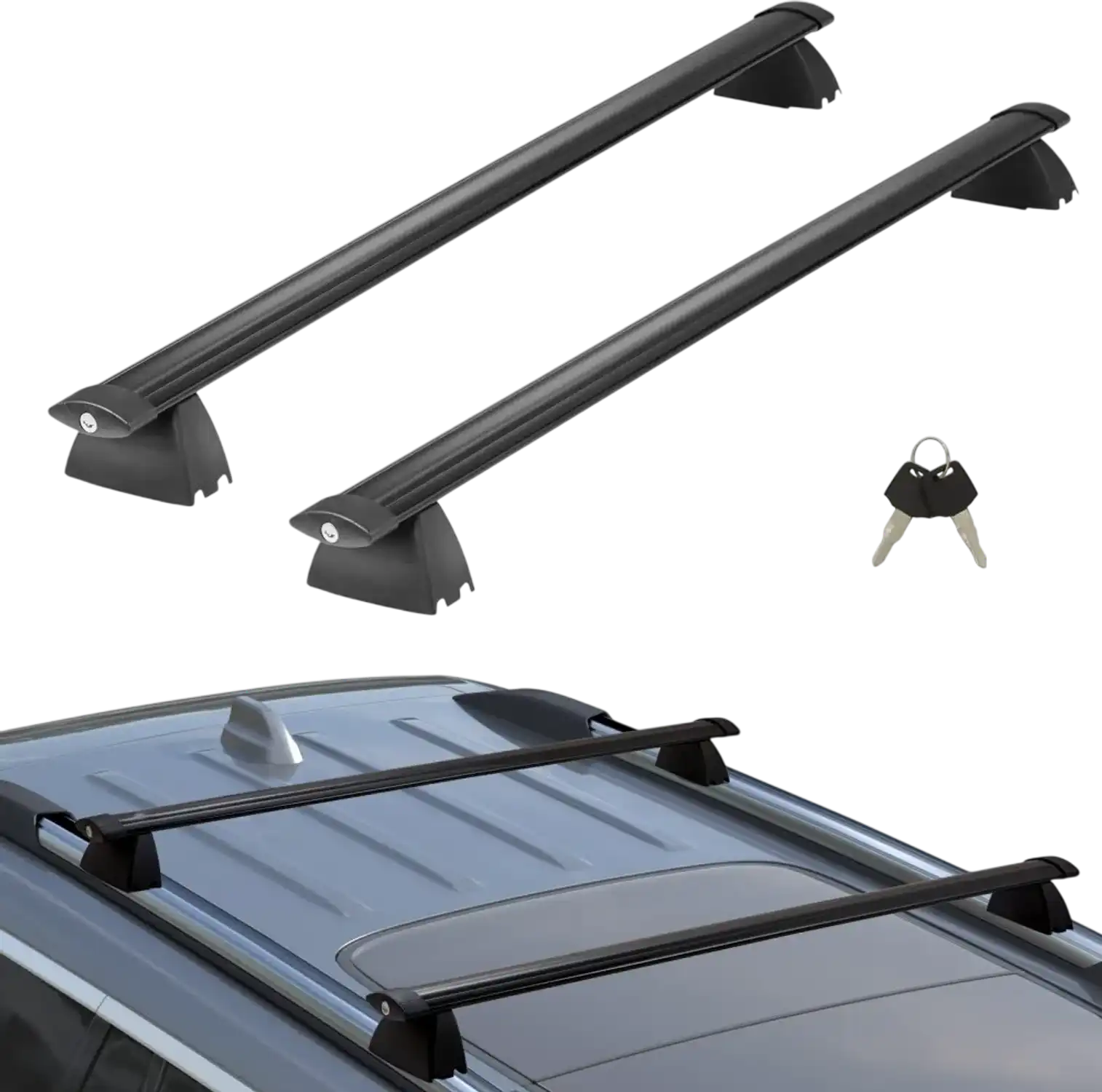 Vevor Roof Rack Cross Bars for 2011-2021 Jeep Grand Cherokee New