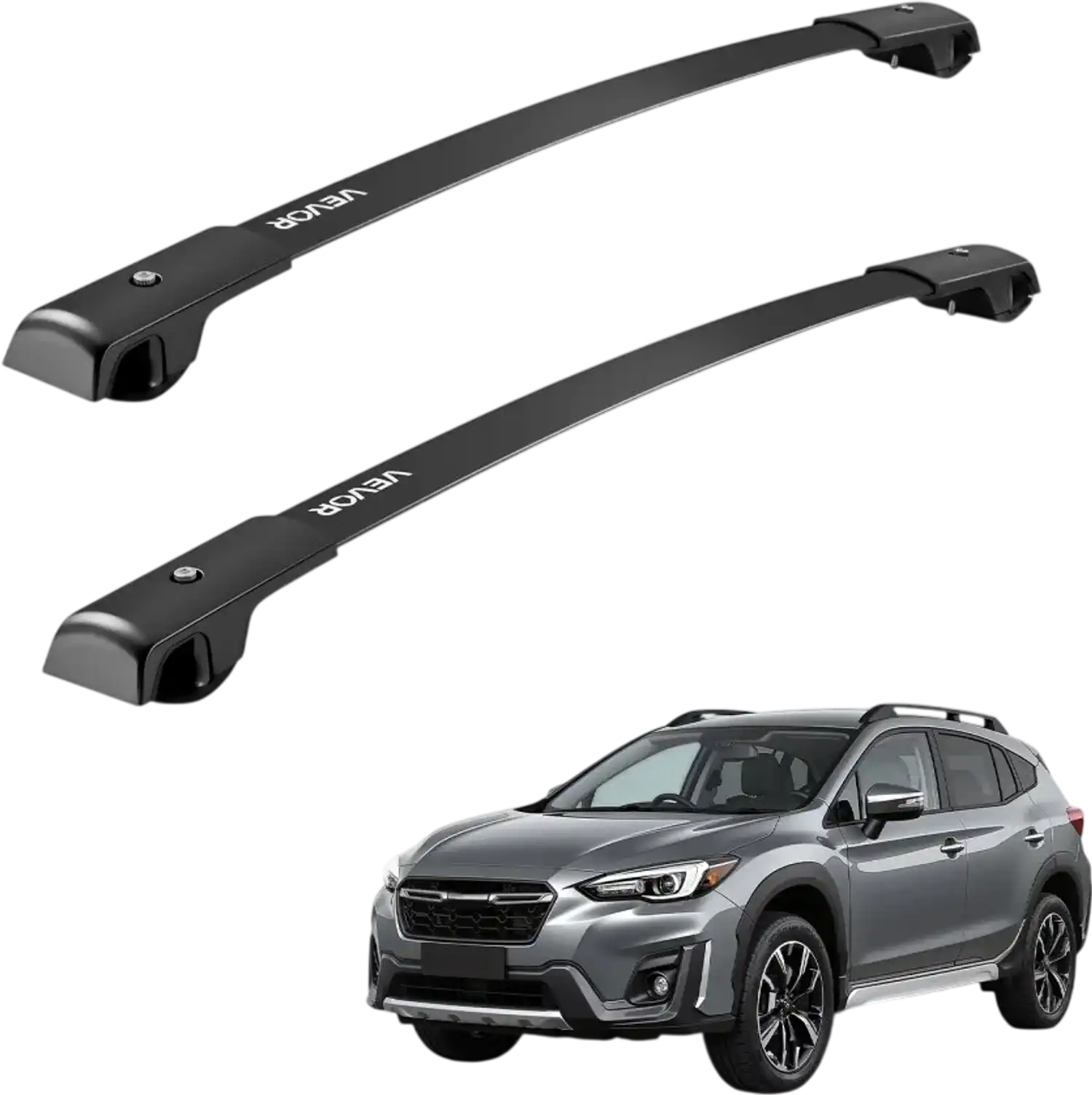 Vevor Roof Rack Cross Bars Subaru Crosstrek 2018-2024 200 lbs New