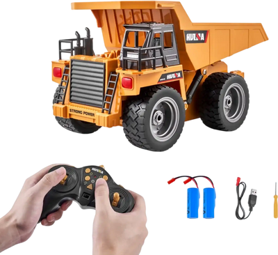 Vevor Remote Control Truck Toy RC Dump Truck 1:18 Scale New