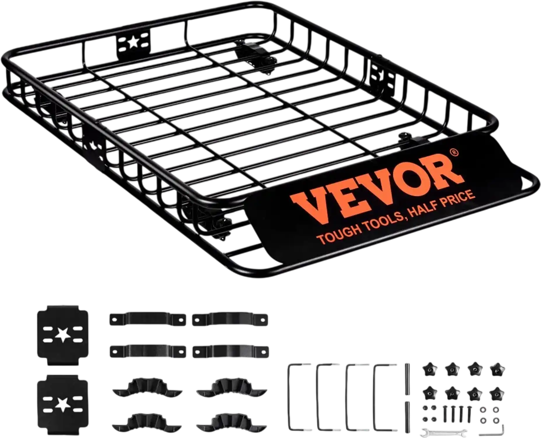 Vevor Roof Rack Cargo Basket 46