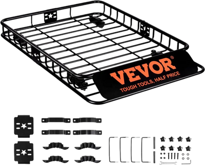 VEVOR Roof Rack Cargo Basket, 46