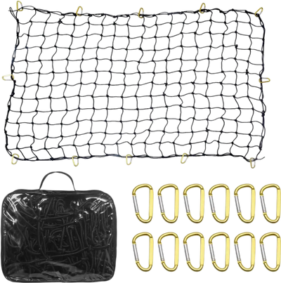 Vevor Cargo Net Heavy Duty Bungee Cargo Netting 72
