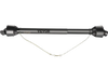 VEVOR PTO Shaft, 1-3/8\" PTO Drive Shaft, 6 Spline Tractor, Round Implement Ends PTO Driveline Shaft, Series 4 Tractor PTO Shaft, 43\"-61\" Brush Hog PTO Shaft Black, for Finish Mower, Rotary Cutter
