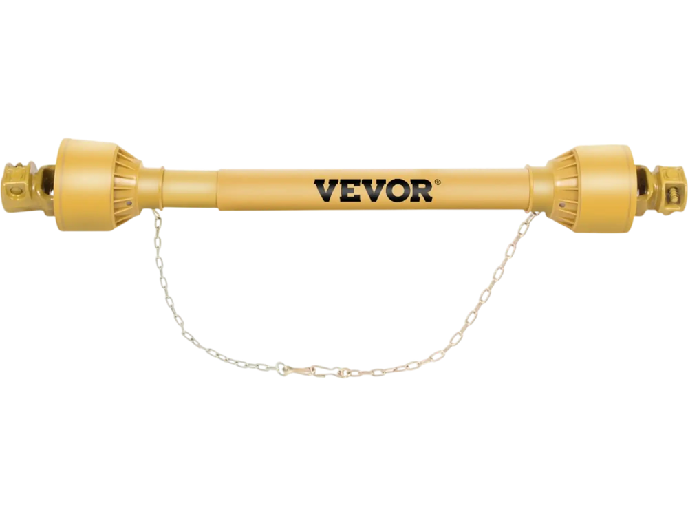 VEVOR PTO Shaft, 1-3/8” PTO Drive Shaft, 6 Spline Tractor and Implement Ends PTO Driveline Shaft, Series 4 Tractor PTO Shaft, 39”-55” Brush Hog PTO Shaft, PTO Shaft for Bush Hog/Finish Mower