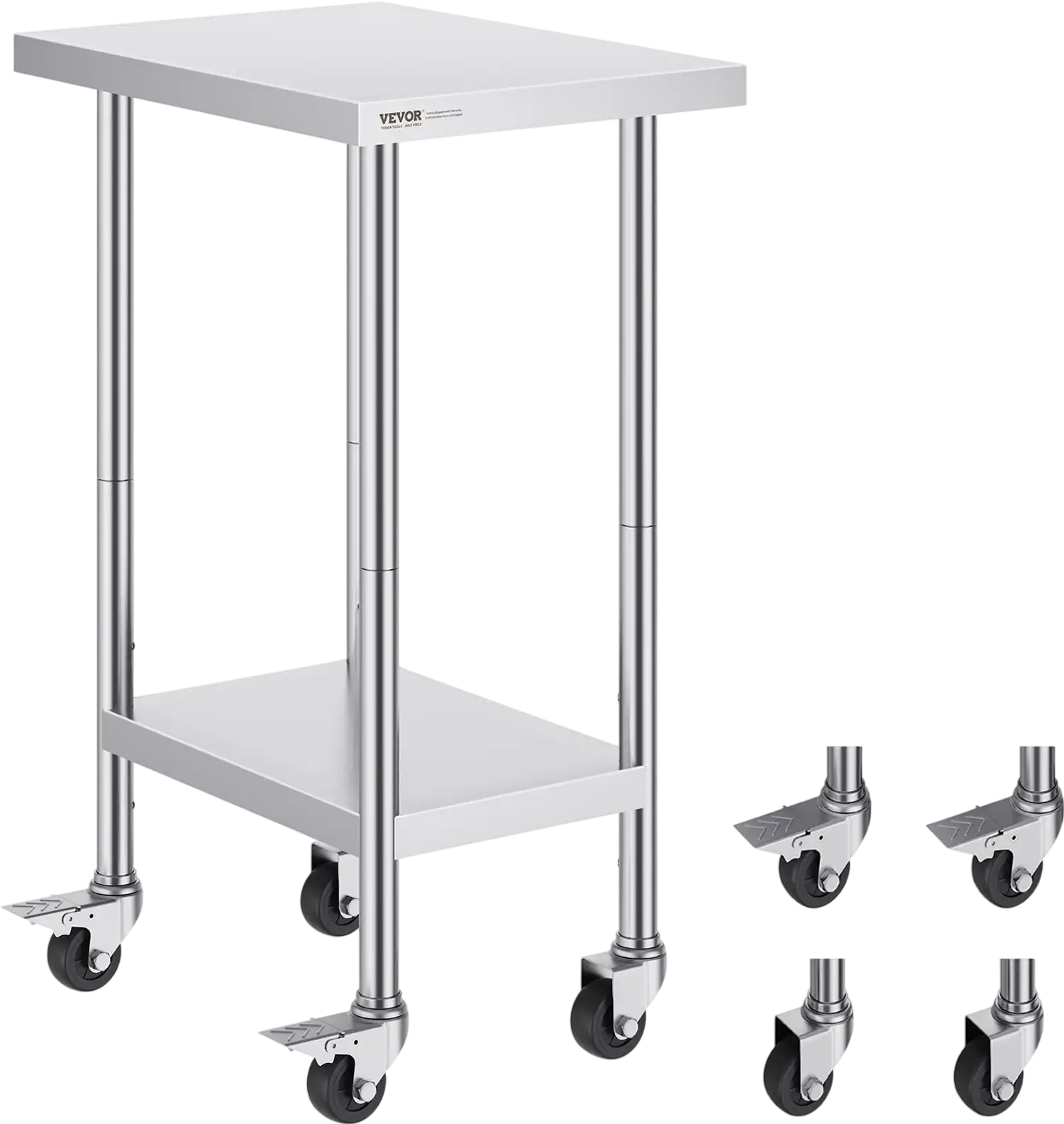Vevor Prep Table Stainless Steel 24