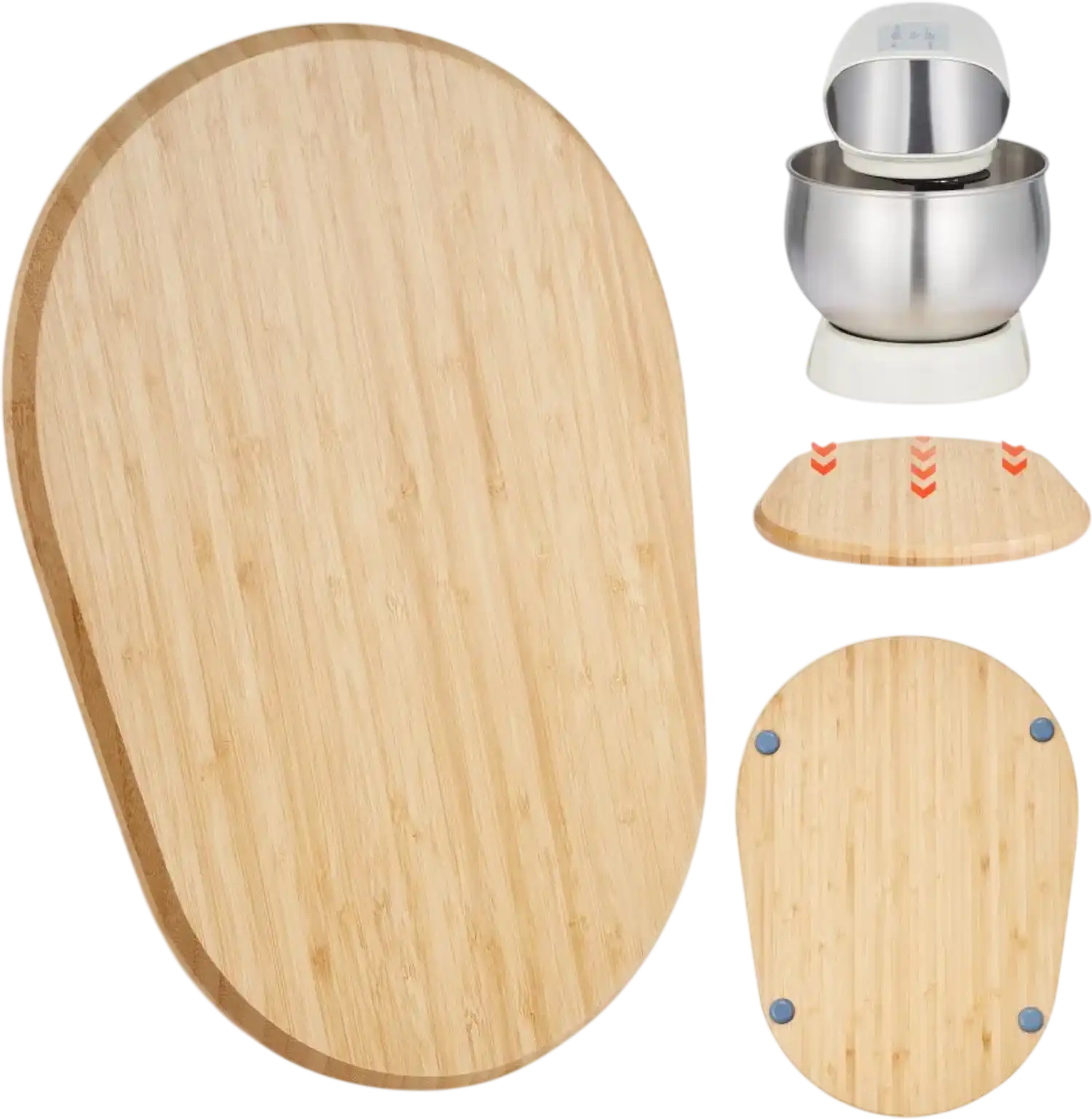 Vevor Appliance Slider Mixer Slider for Tilt Head 5.5-8 Qt Stand Mixer 15.7 x 11.1