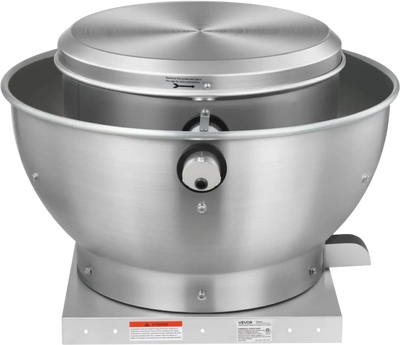 VEVOR Commercial Kitchen Exhaust Fan, 1616 CFM Restaurant Canopy Hood Exhaust Fan, 0.5HP 375W Direct Drive Food Truck Hood Vent, High Speed & Low Noise, for Warehouse, Agriculture
