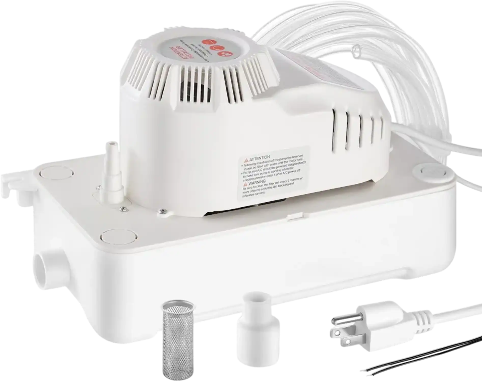Vevor Condensate Pump 90 GPH 20' Lift 115V Automatic AC Condensation Removal Pump New