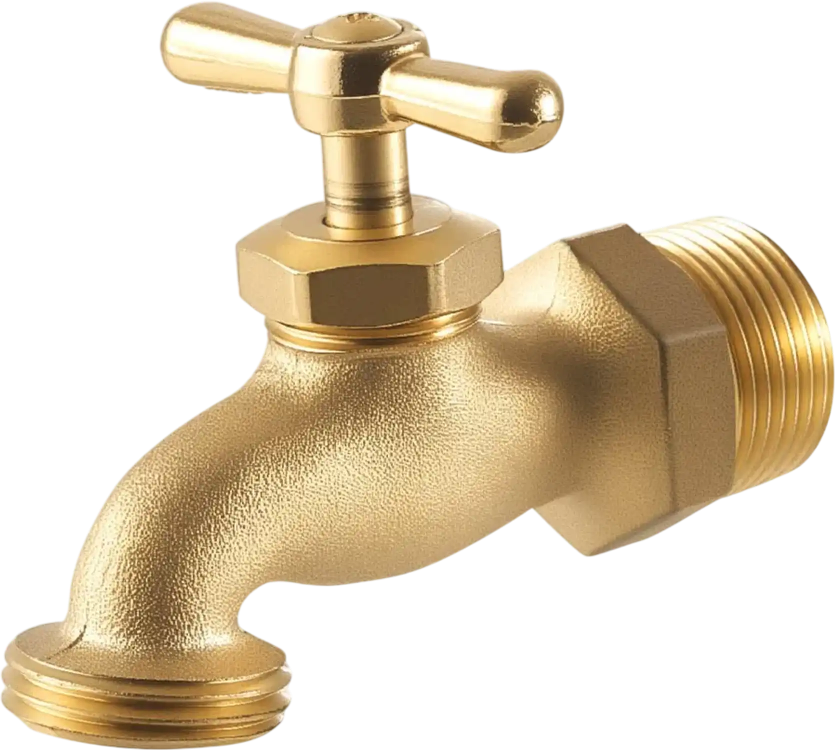 Vevor Hose Bibb Brass Outdoor Water Faucet Spigot 3/4