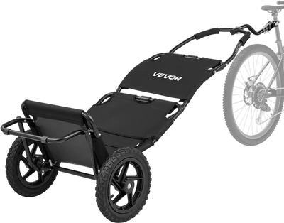 Vevor Bike Cargo Trailer 3-in-1 Folding Wagon Cart New