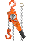 VEVOR Manual Lever Chain Hoist, 3/4 Ton 1650 lbs Capacity 10 FT Come Along, G80 Galvanized Carbon Steel with Weston Double-Pawl Brake, Auto Chain Leading & 360° Rotation Hook, for Garage Factory Dock