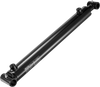 VEVOR Double Acting Hydraulic Cylinder, 2" Bore x 16" Stroke, Max 3500PSI Hydraulic Cylinder, Heavy-Duty Welded Cross Tube Cylinders with 1" Pin Hole & SAE #6 Port for Agricultural Machinery, Tractors