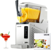 VEVOR Slushie Machine, 3L/100oz No Ice Needed Slushy Machine for Home, Frozen Drink Maker with Single Tank, Margarita Machine with Self-Cleaning, for Frozen Margaritas, Frappés, Milkshake & More