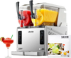 VEVOR Slushie Machine, 3L/100oz x 2 Tank Slushy Machine for Home, No Ice Needed Frozen Drink Maker, Margarita Maker with Self-Cleaning, for Frozen Margaritas, Frappés, Milkshake & More