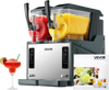 VEVOR Slushie Machine, 4L/135oz x 2 Tank Slushy Machine for Home, No Ice Needed Frozen Drink Maker, Margarita Maker with Self-Cleaning, for Frozen Margaritas, Frappés, Milkshake & More