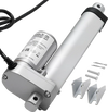 VEVOR 12V Linear Actuator, 4 Inch High Speed 0.6"/s Linear Motion Actuator, 225lbs/1000N with IP54 Protection & Mounting Bracket for Lift Desk, Recliner Chairs, Window Door Opener