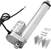 VEVOR 12V Linear Actuator, 8 Inch High Speed 0.6"/s Linear Motion Actuator, 225lbs/1000N with IP54 Protection & Mounting Bracket for Lift Desk, Recliner Chairs, Window Door Opener