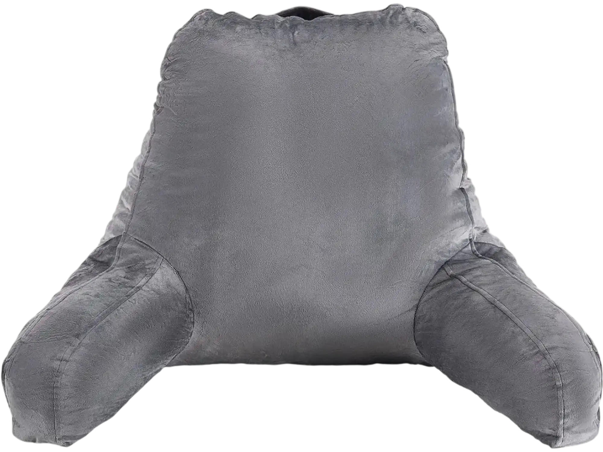 Vevor Reading Pillow Large Bed Pillow with Shredded Memory Foam, 3 Pockets & Washable Velvet Cover New