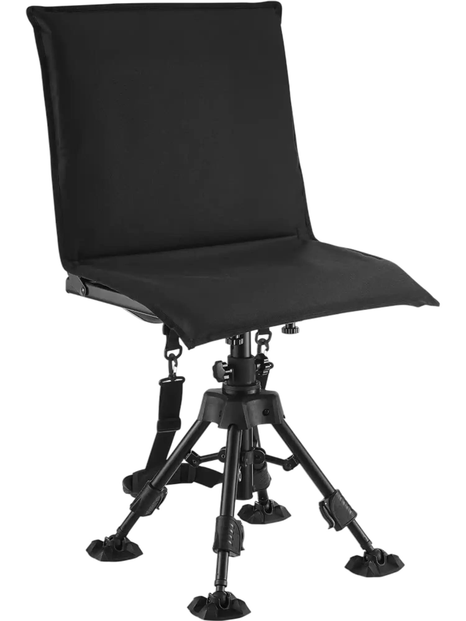 Vevor Hunting Chair 360° Silent Swivel Foldable Adjustable Height Blind Chair New