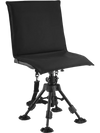 VEVOR Hunting Chair, 360° Silent Swivel, Foldable Portable Blind Chair, Heavy-Duty Steel Frame Ground Stool Seat,with Seat Cover, Anti-Sink Feet, Height Adjustable, 350 Lbs Capacity, for Fishing