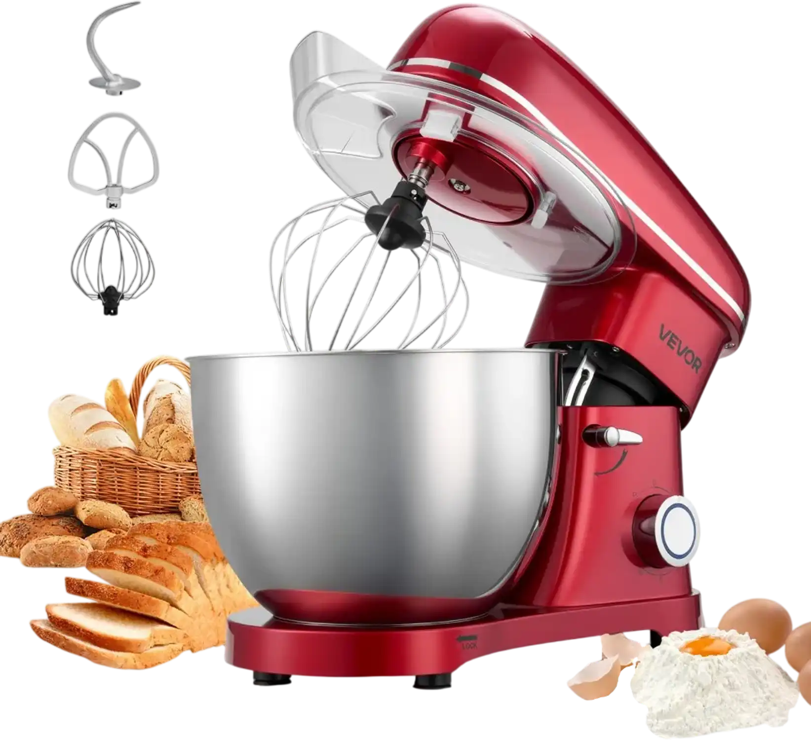 Vevor Stand Mixer 8.2 Qt Electric Kitchen Mixer New