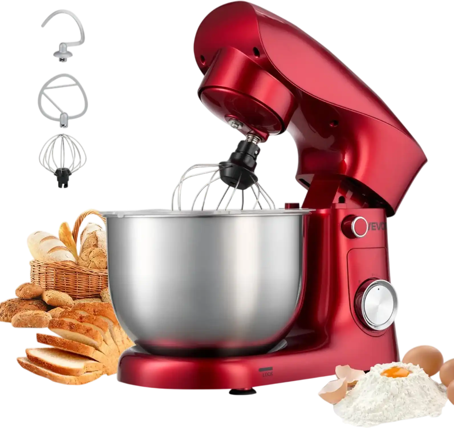 Vevor Stand Mixer 4.4 QT Tilt-Head Electric Kitchen Mixer New