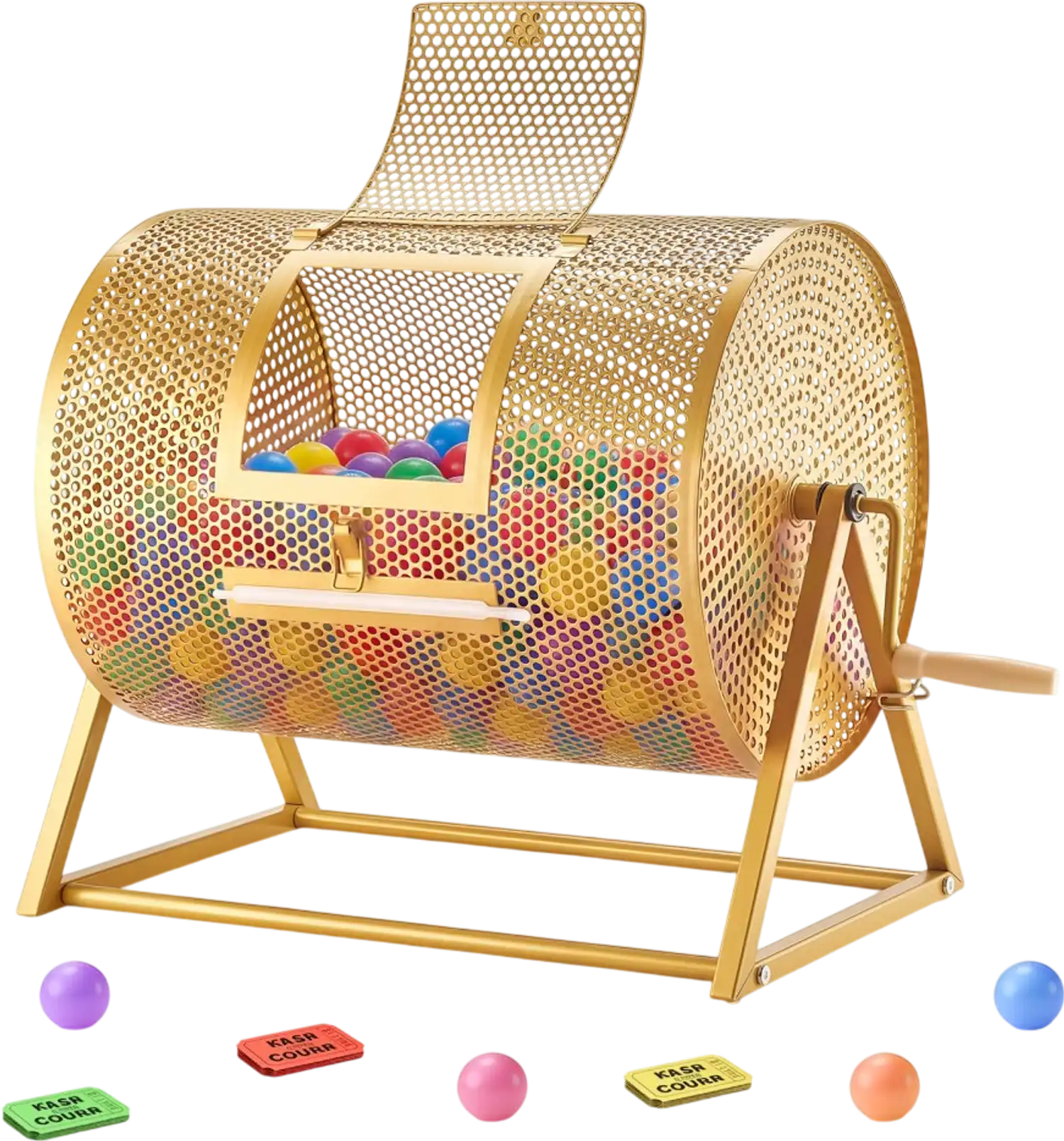 Vevor Raffle Drum Ticket Spinner 16.1