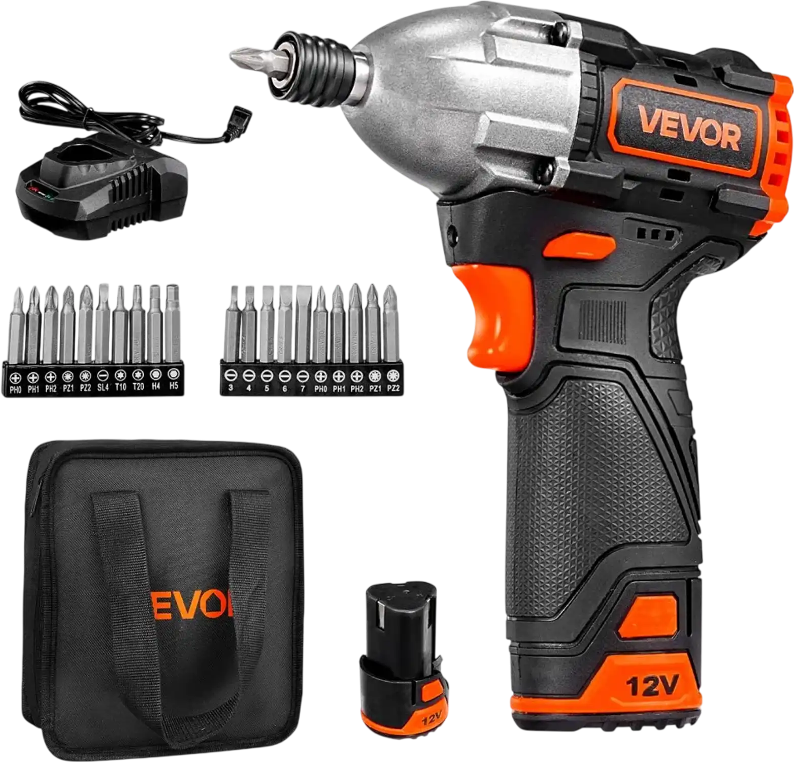 Vevor Impact Driver Cordless 1/4
