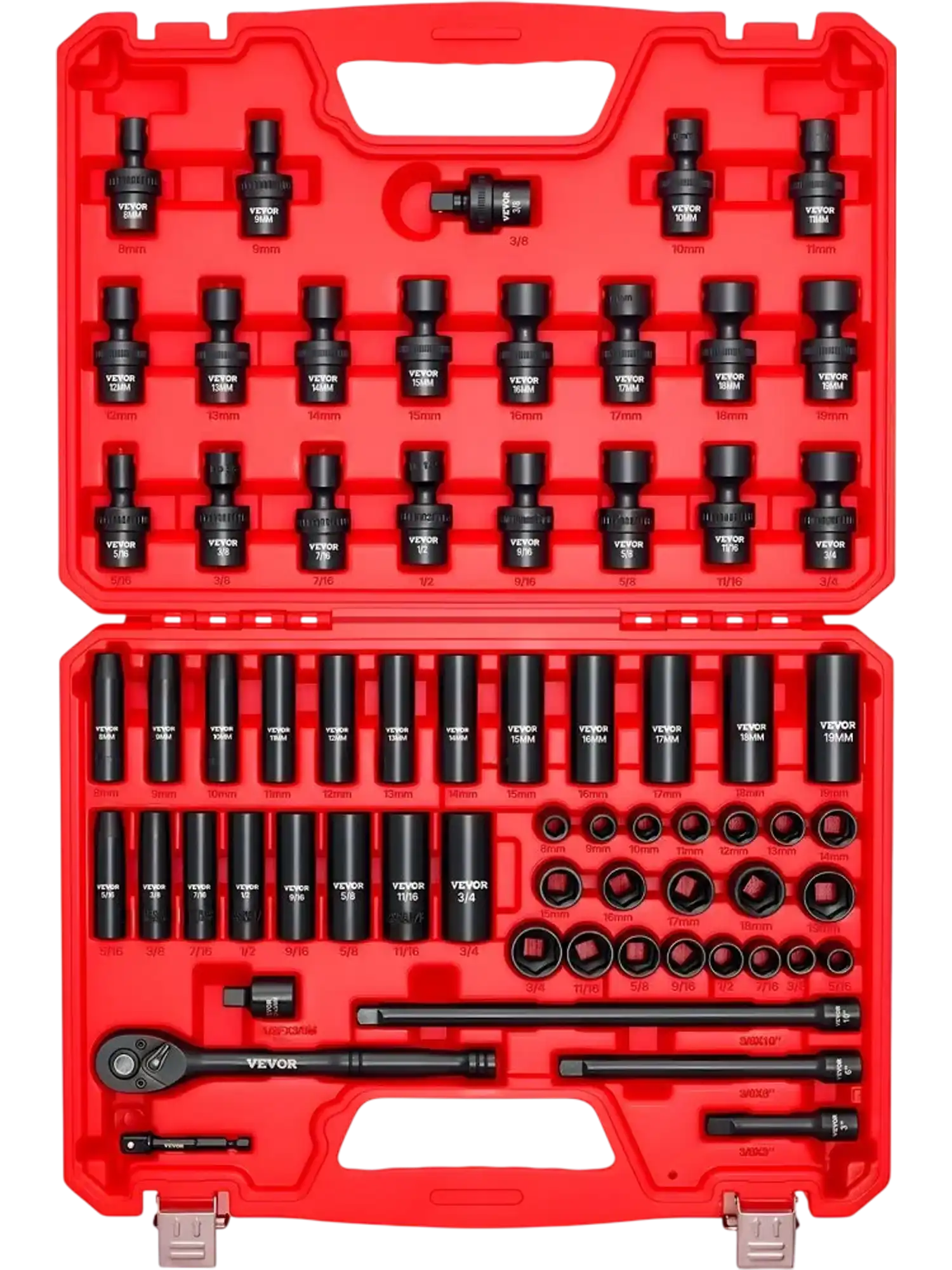 Vevor Impact Socket Set 3/8