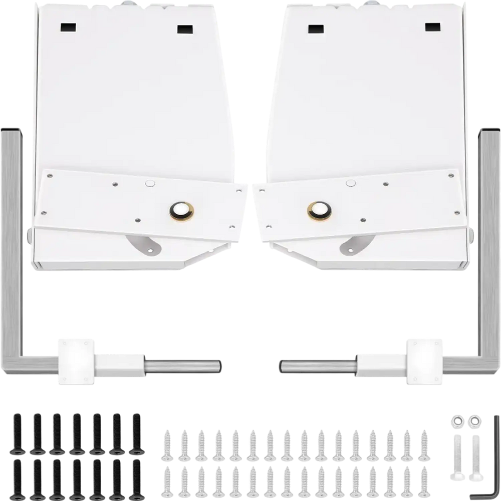 VEVOR Murphy Mounting Wall Springs Mechanism Heavy Duty Support Hardware DIY Kit for King Queen Bed (Vertical), White