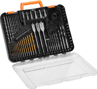 Vevor Drill Bit Set 100-Piece Drill and Driver Bit Kit with Carrying Case New