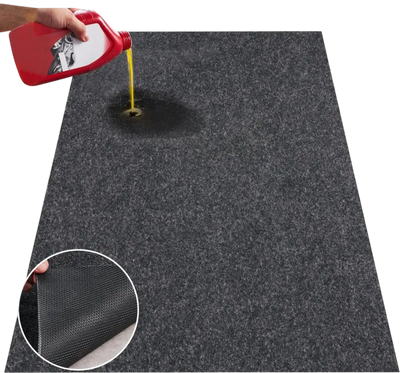 Vevor Garage Floor Mat 7.4' x 17' Waterproof Heavy Duty Containment Mat New