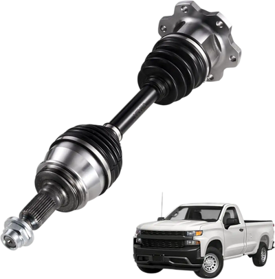 VEVOR CV Axle Shaft Assembly, Front Left or Right Side (Driver or Passenger Side), Automotive Replacement CV Joint Axle Compatible with 1999-2006 Chevrolet Silverado 1500, Alloy Steel & Carbon Steel