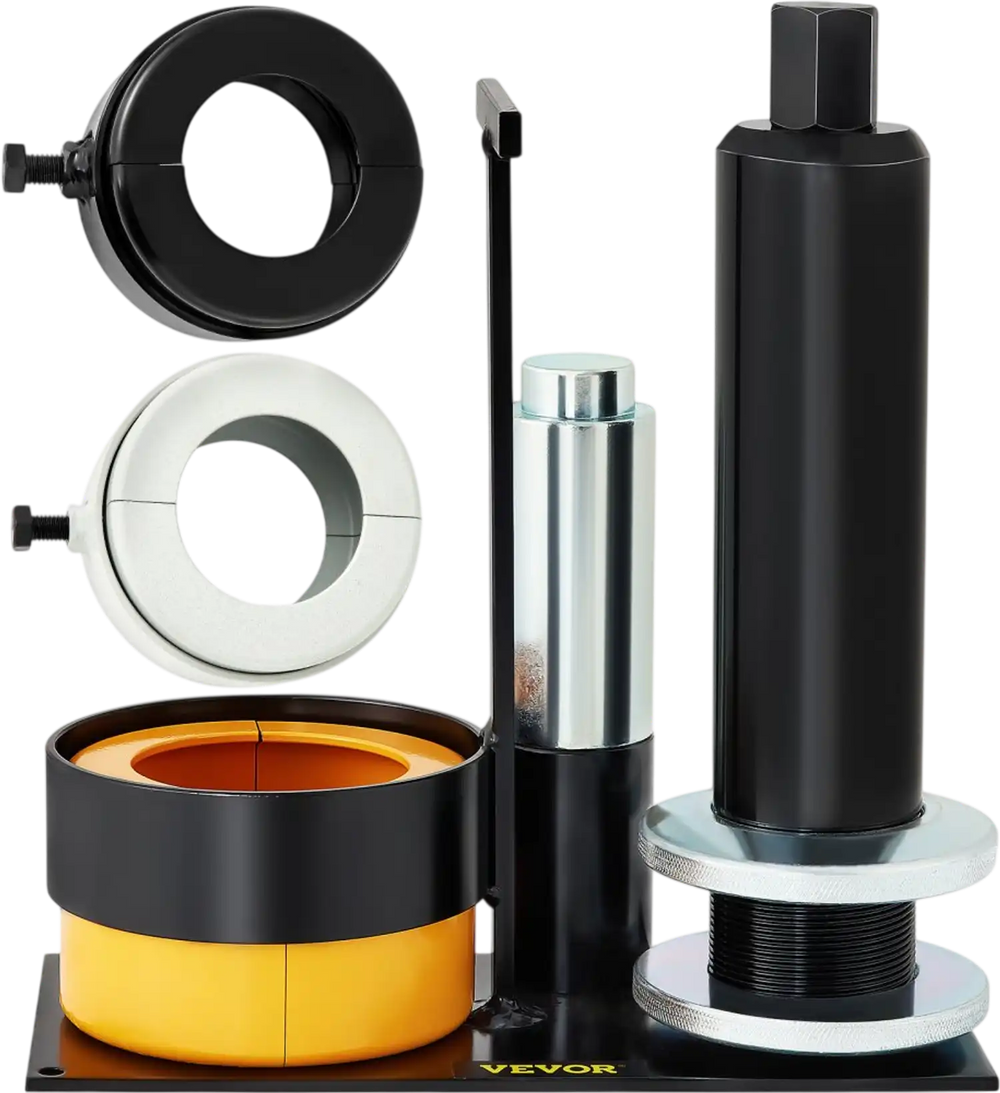 VEVOR Carrier & Pinion Bearing Puller, Compatible with Dana 30,40,50,60,70, 80, Ford 10.25\" Bearings, Pinion Puller Tool with 3 Clamshells, 45# Steel Clamshell Bearing Puller for Auto Repair