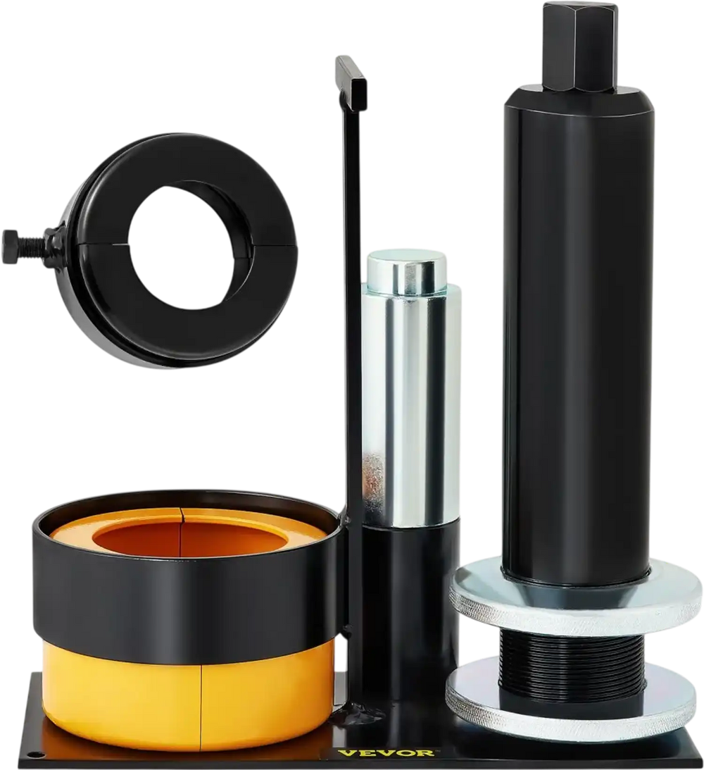 VEVOR Carrier & Pinion Bearing Puller, Compatible with Dana 30, 40, 60, 70, Ford 9\" Bearings, Pinion Puller Tool with 2 Clamshells, 45# Steel Clamshell Carrier Bearing Puller for Auto Repair