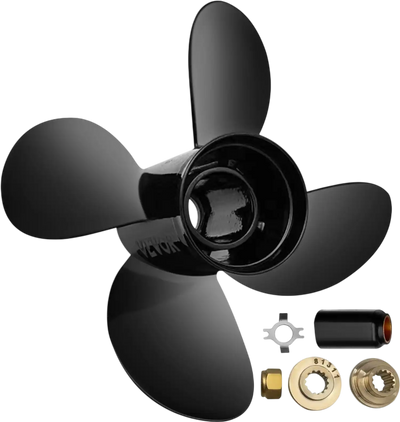 Vevor Outboard Propeller 4-Blade 10.3