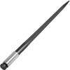 VEVOR Hay Spear 39\" Bale Spear 3600 lbs Capacity, Bale Spike Quick Attach Square Hay Bale Spears 1 3/4\", Black Coated Bale Forks, Bale Hay Spike with Hex Nut and Sleeve for Buckets Tractors Loaders