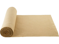 VEVOR Burlap Fabric Roll, 36” x 150 ft & 50 x 50 High Density Wide Natural Burlap Fabric Rolls, Jute Fabric Burlap Tree Wrap Roll, for Decor, Crafts, Wedding, Gardening, Plant & Tree Winter Covering