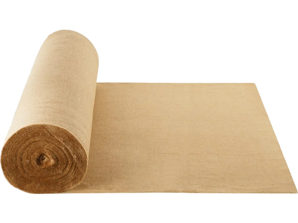 VEVOR Burlap Fabric Roll, 40” x 300 ft & 45 x 45 High Density Wide Natural Burlap Fabric Rolls, Jute Fabric Burlap Tree Wrap Roll, for Decor, Crafts, Wedding, Gardening, Plant & Tree Winter Covering