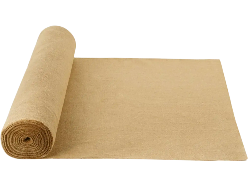 VEVOR Burlap Fabric Roll, 40” x 75 ft & 50 x 50 High Density Wide Natural Burlap Fabric Rolls, Jute Fabric Burlap Tree Wrap Roll, for Decor, Crafts, Wedding, Gardening, Plant & Tree Winter Covering