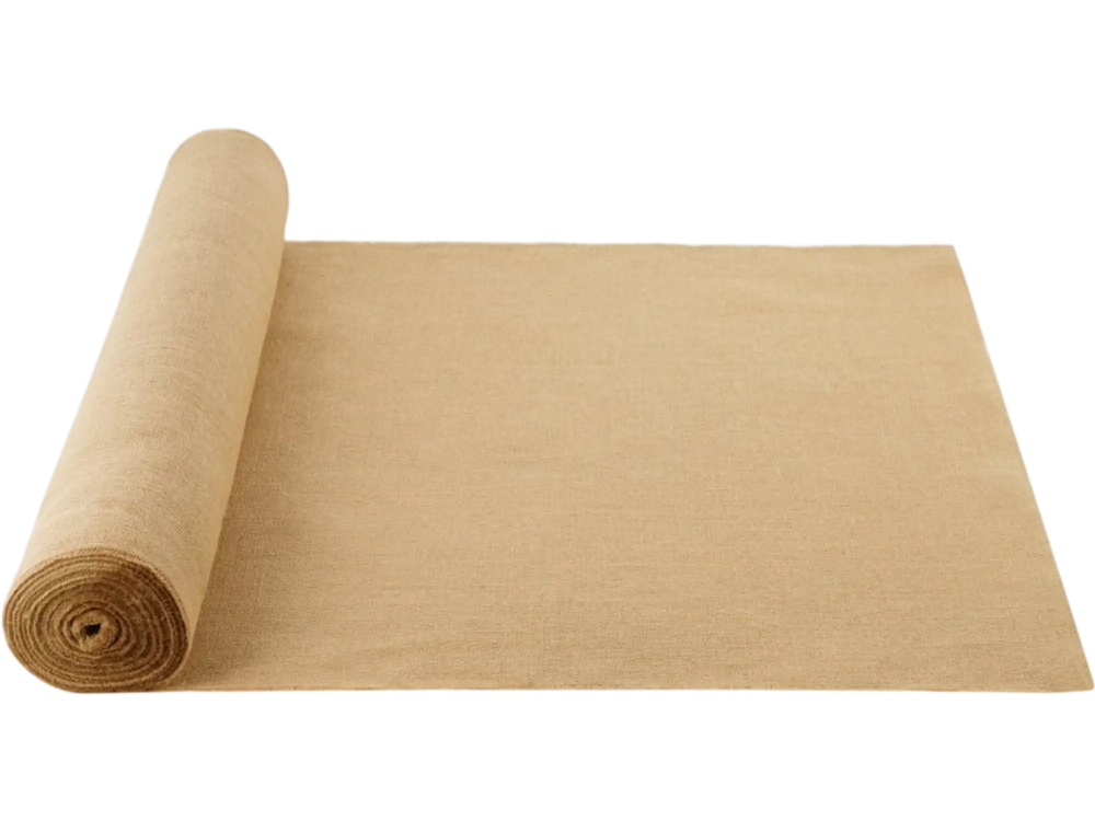 VEVOR Burlap Fabric Roll, 40” x 150 ft & 45 x 45 High Density Wide Natural Burlap Fabric Rolls, Jute Fabric Burlap Tree Wrap Roll, for Decor, Crafts, Wedding, Gardening, Plant & Tree Winter Covering