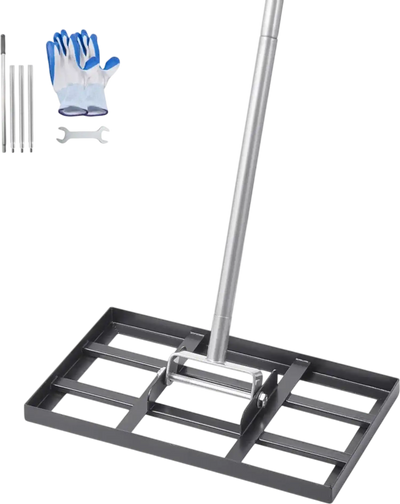 Vevor Lawn Leveling Rake 17x10