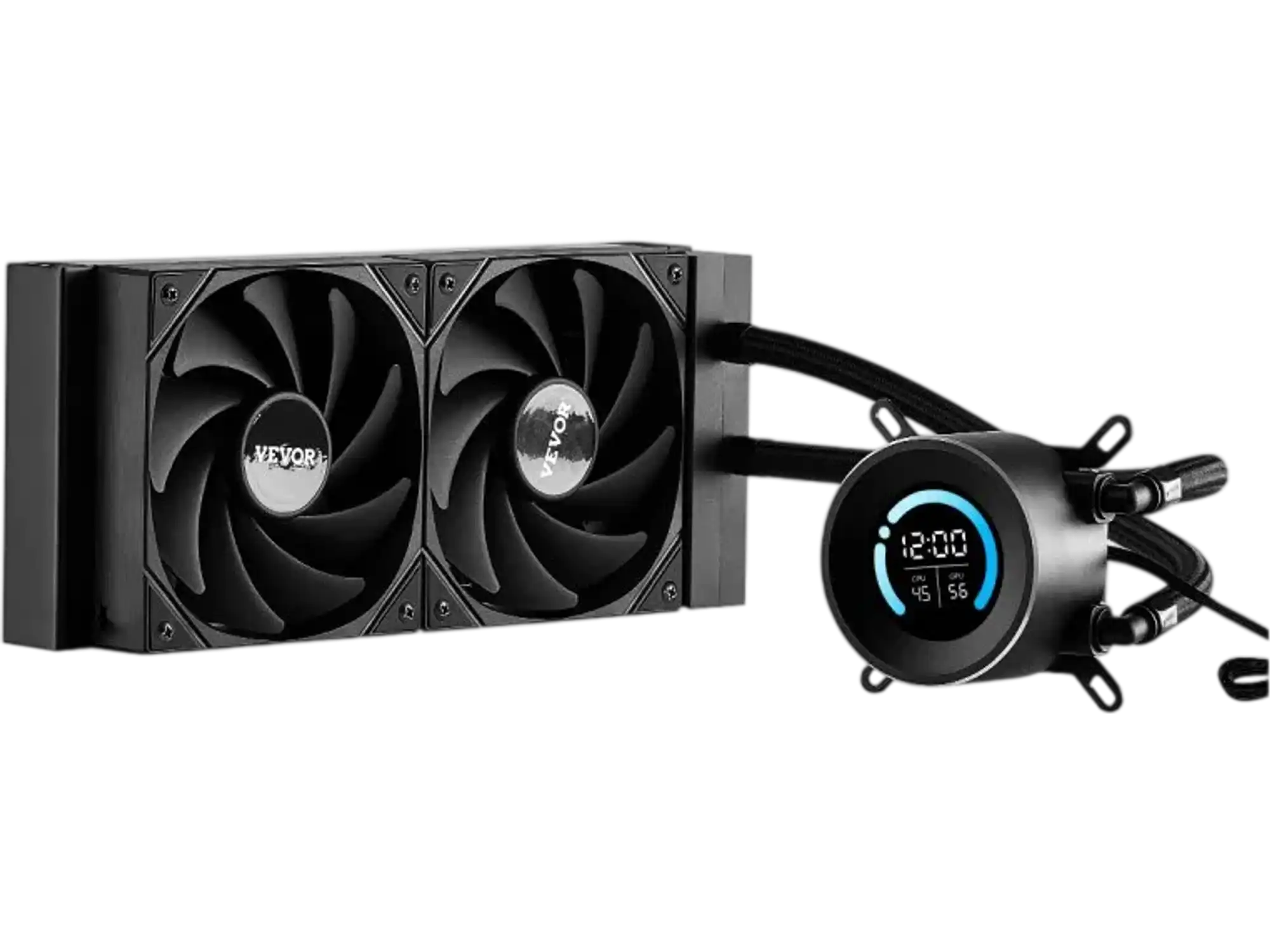 Vevor CPU Liquid Cooler 120mm AIO Water Cooler with 1.8