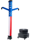 VEVOR Inflatable Tube Man with Blower, 10 ft Tall, Wacky Waving Wind Flying Inflatable Dancing Tube Guy with 3/4 HP IPX3 Waterproof Blower Fan, for Outdoor Advertising Business Store Party Decoration