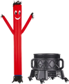 VEVOR Inflatable Tube Man Set, 20 ft Tall, Wacky Waving Inflatable Dancing Tube Guy with 1 HP Blower, PP Shell IPX3 Waterproof Blower Fan, for Outdoor Advertising Business Store Party